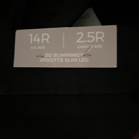 NEW Chico’s Dress Ankle Pants, Size: 2.5 Regular - Picture 3 of 6